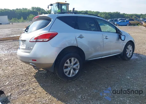 2013 Nissan Murano Sl из США, поврежденный, VIN JN8AZ1MW9DW322125